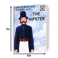 Ladybird Books 'The Hipster' Birthday Card