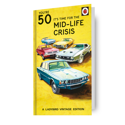 Ladybird Books Age 50 Birthday Card