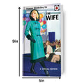 Ladybird Books 'The Wife' Birthday Card