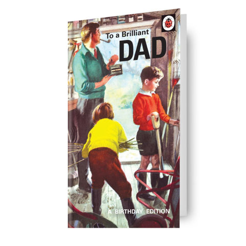 Ladybird Books 'Dad' Birthday Card