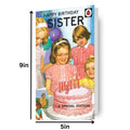 Ladybird Books 'Sister' Birthday Card