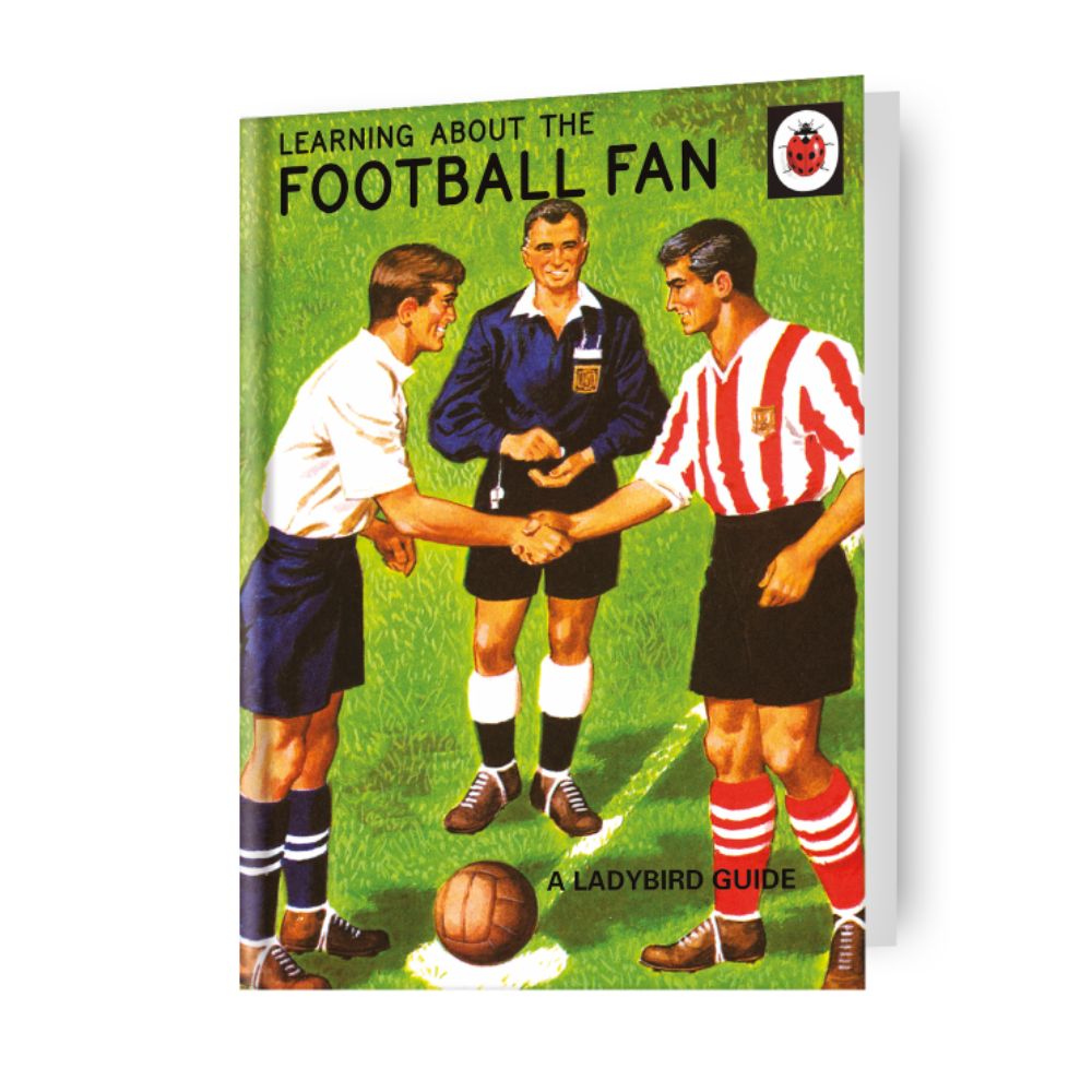 Ladybird Books 'Voetbalfan' verjaardagskaart