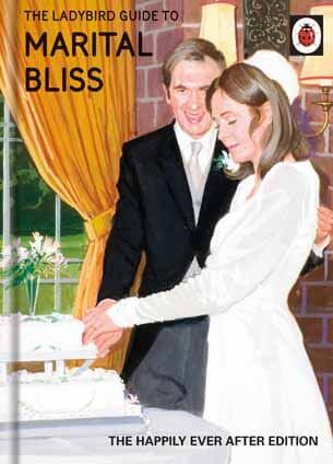 Marital Bliss Wedding Card Ladybird Books