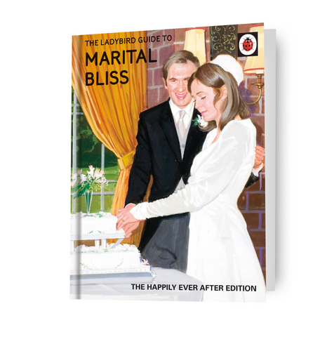 Ladybird Books 'Marital Bliss' Wedding Card