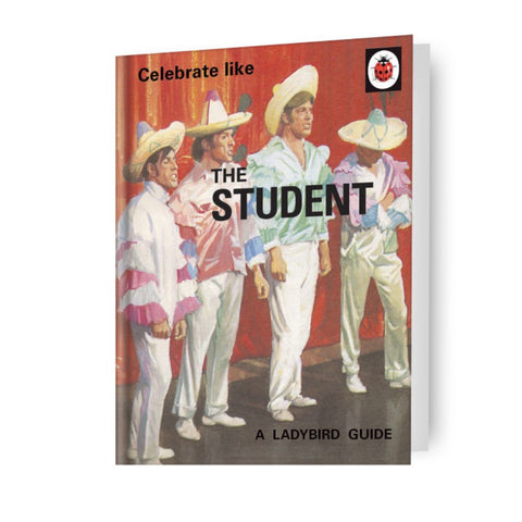 Ladybird Book 'The Student' Birthday Card