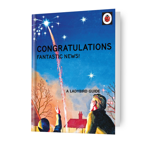 Ladybird Books Gefeliciteerd 'Fantastisch Nieuws' Kaart