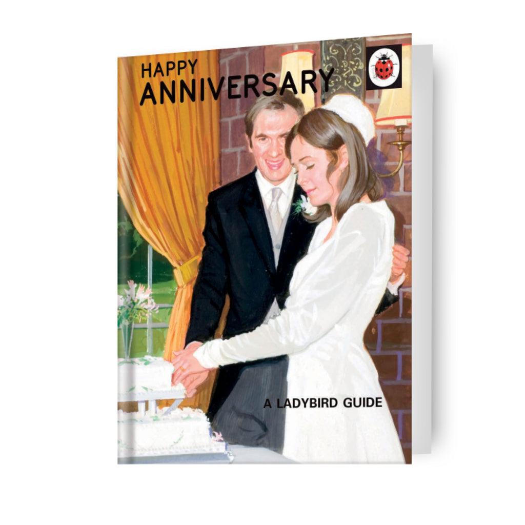 Ladybird Books 'Happy Anniversary'-kaart