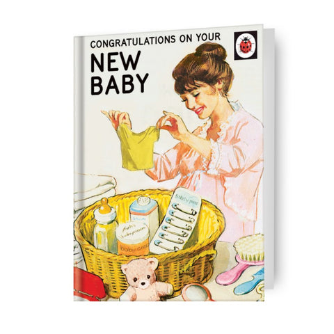 Ladybird Books 'Nieuwe baby'-kaart