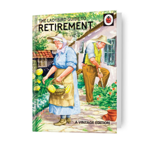 Ladybird Books 'Guide To Retirement' Card