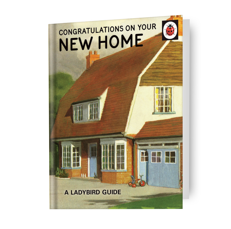 Coccinella libri per adulti New Home Card