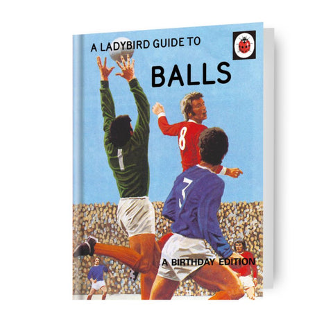 Ladybird Books Football Birthday Card