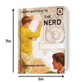 Ladybird Books 'Happy Birthday To The Nerd' Birthday Card