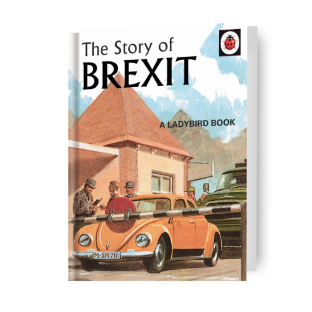 Ladybird Books 'The Story Of Brexit'-kaart