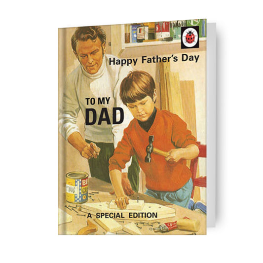 Ladybird Books 'To My Dad' Father's Day Card