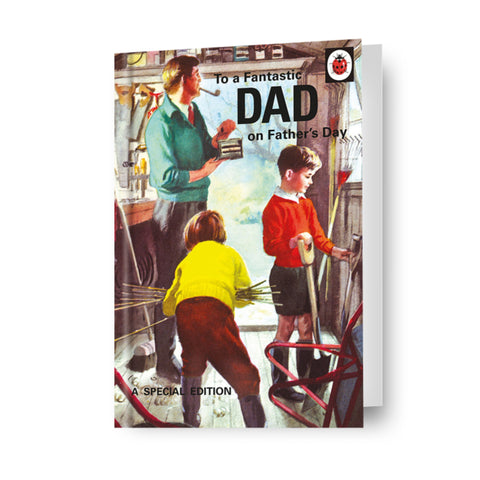 Ladybird Books 'Fantasic Dad' Father's Day Card