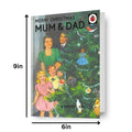 Ladybird Books Mum & Dad Christmas Card