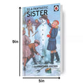 Ladybird Books 'Fantastic Sister' Christmas Card