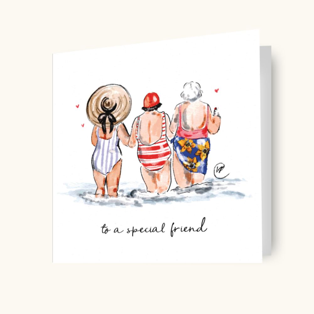 LUCY CLAIRE ILLUSTRATIONS FRIEND CARD