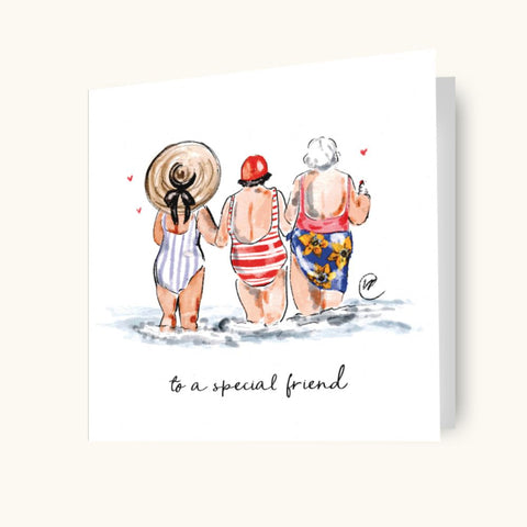 LUCY CLAIRE ILLUSTRATIONS FRIEND CARD