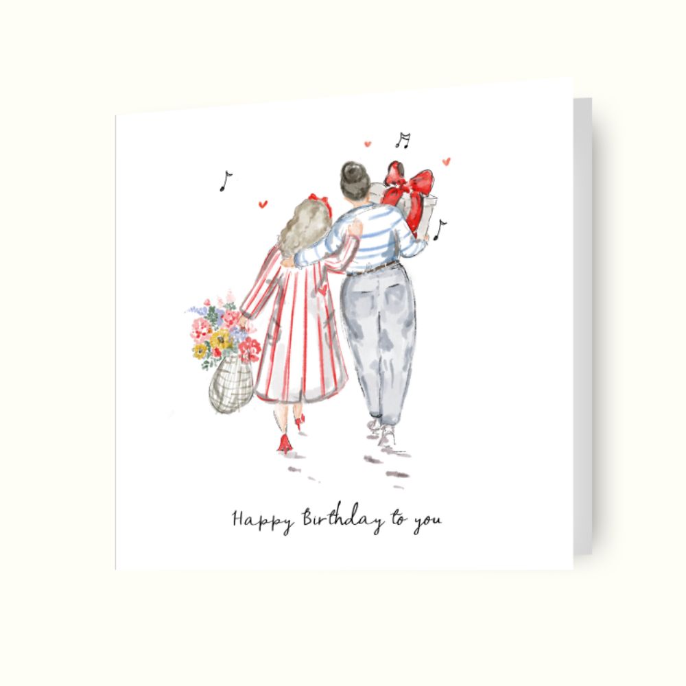 LUCY CLAIRE ILLUSTRATIONS BIRTHDAY CARD
