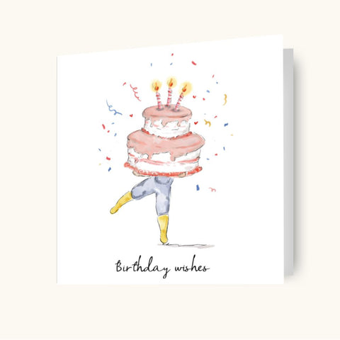 LUCY CLAIRE ILLUSTRATIONS BIRTHDAY CARD