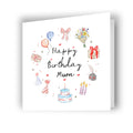 Lucy Claire Illustrations 'Happy Birthday Mum' Birthday Card