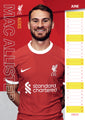 Liverpool FC 2024 A3 Calendar
