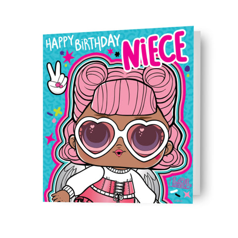 LOL Surprise 'Niece' Birthday Card