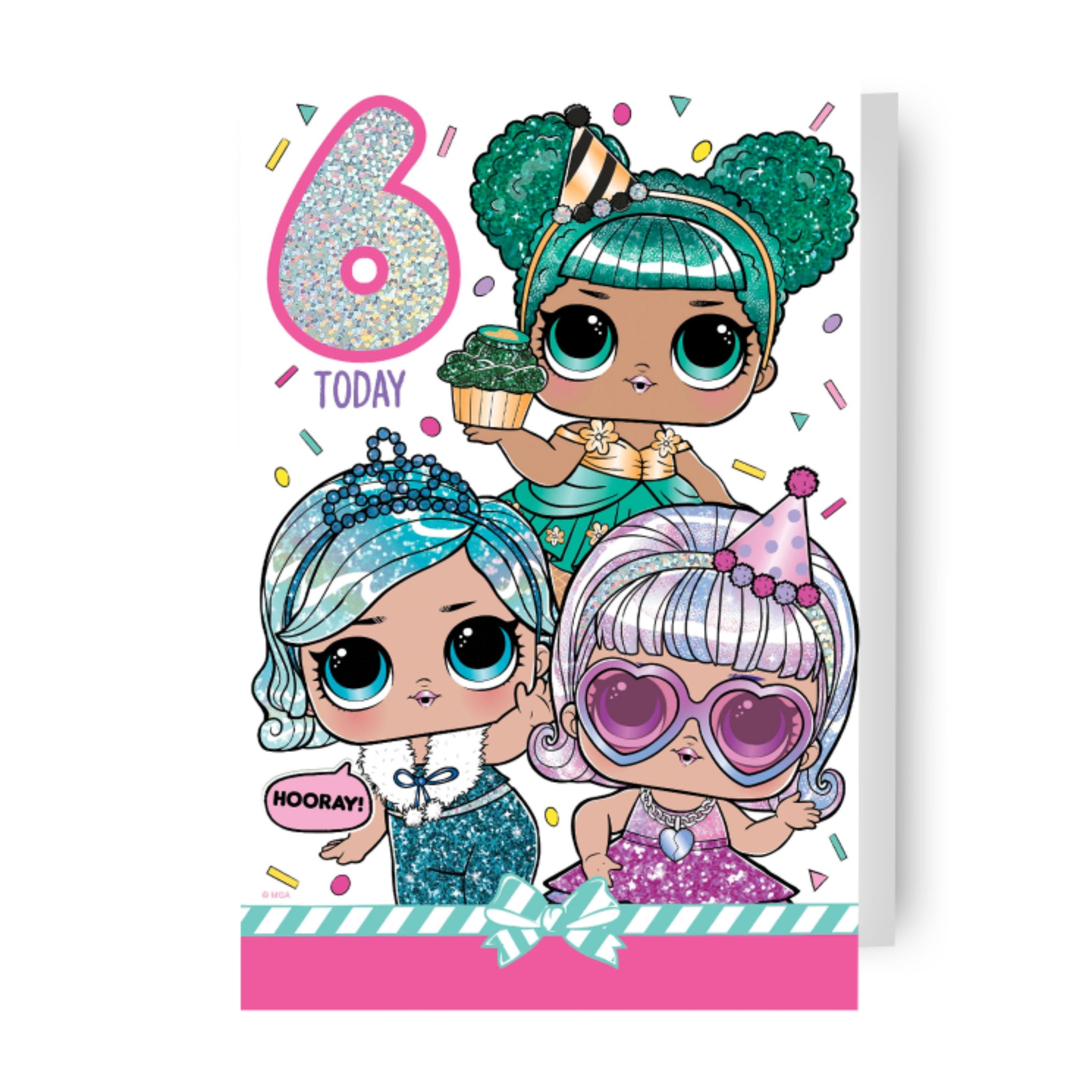 LOL Surprise Age 6 Birthday Card – Danilo Promotions