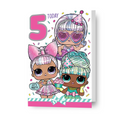 Aazon.co : Danilo Prootions Liited Barbie Age 4 Birthday Card, Official Barbie Age 4