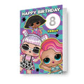 LOL Surprise Age Sticker Birthday Card