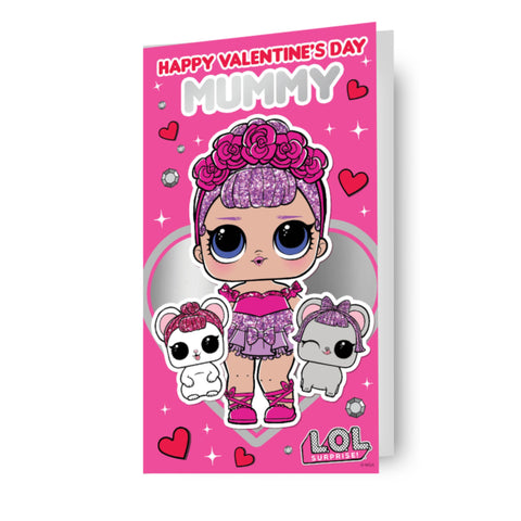 LOL Surprise 'Mummy' Valentine's Day Card