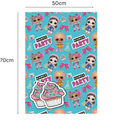 LOL Surprise 2 Sheets & 2 Tags Wrapping Paper