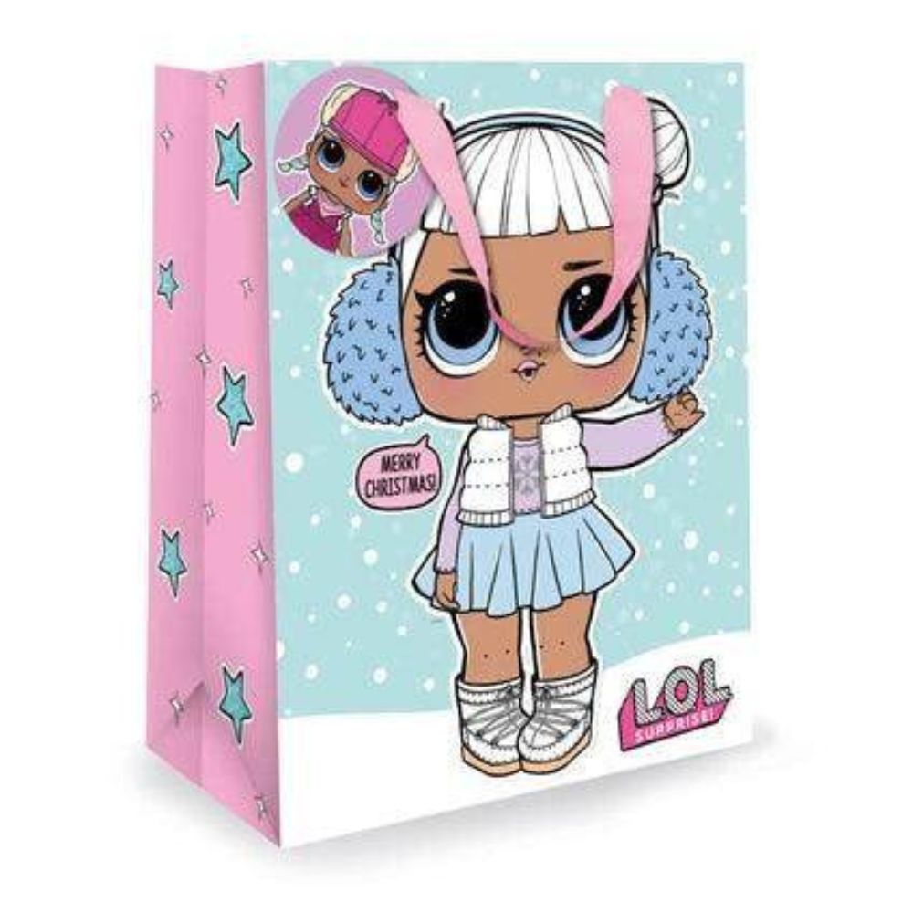 LOL Surprise Christmas Medium Gift Bag