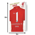 Liverpool FC 'Happy Birthday Dad' Birthday Card