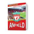 Liverpool FC Anfield Stadium Pop Up Card