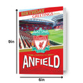 Liverpool FC Anfield Stadium Pop Up Card