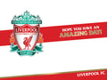 Liverpool FC Birthday Card, Personalise with Sticker Sheet
