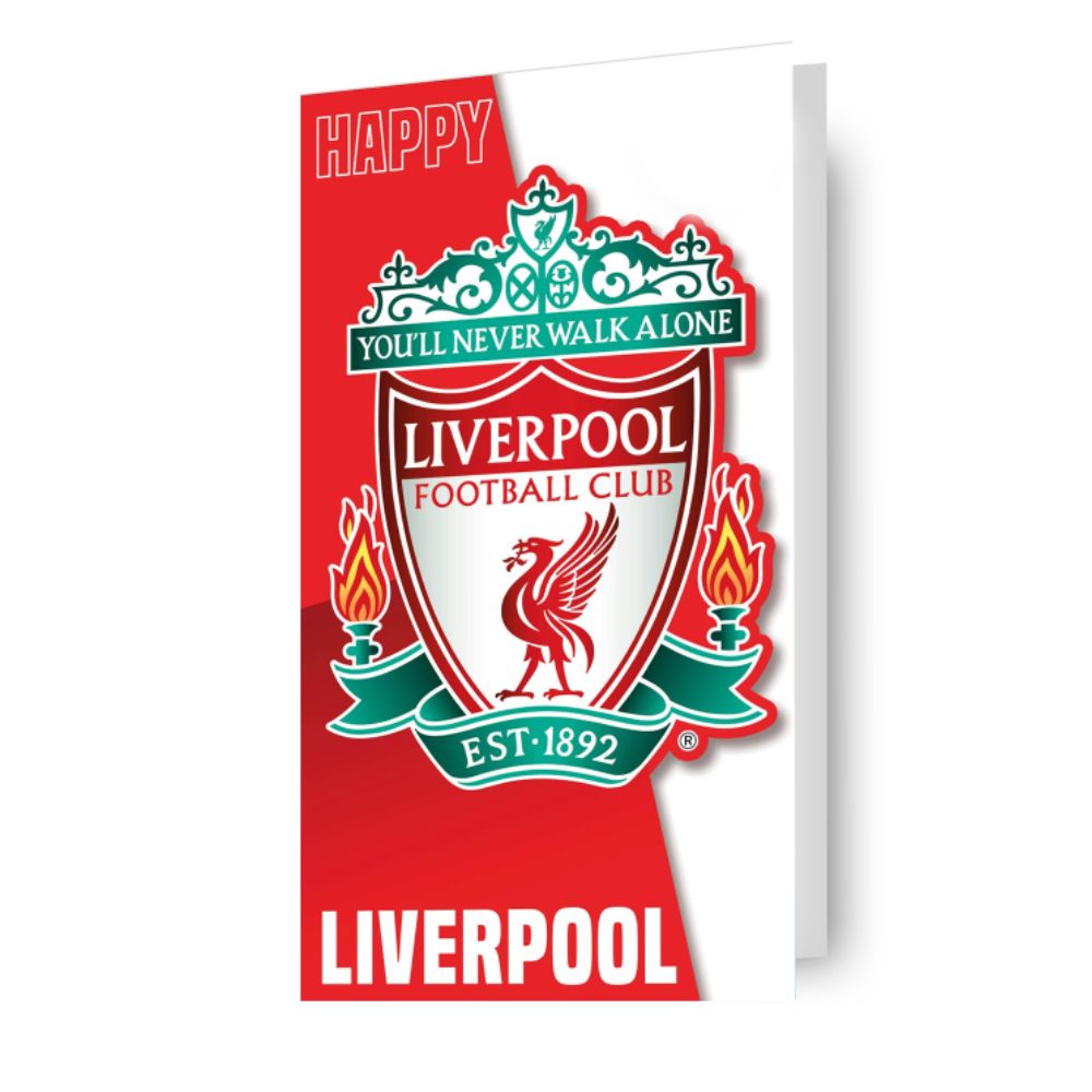 Liverpool FC Birthday Card