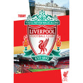 Liverpool FC Personalise Birthday Card With Sticker Sheet