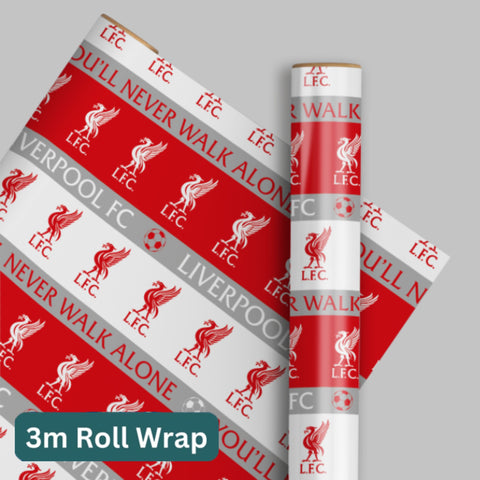 Liverpool FC 3m Roll Wrapping Paper