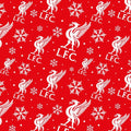 Liverpool FC Christmas 3m Roll Wrapping Paper - 3 Pack Bundle