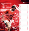 Manchester United Fc 2024 Desk Calendar