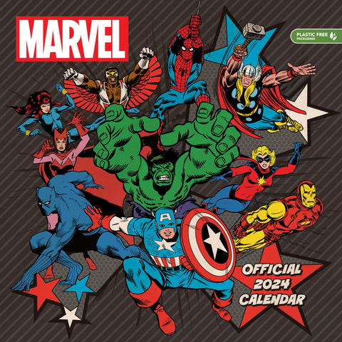 Marvel Comics 2024 Square Calendar