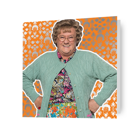 Mrs Brown's Boys Blank Greeting Card