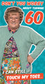 Mrs Brown's Boys Age 60 Birthday Card