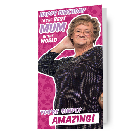 Mrs Brown's Boys 'Best Mum' Birthday Card