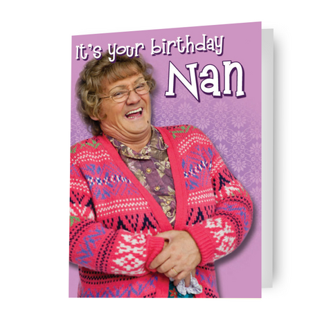 Mrs Brown's Boys 'Birthday Nan' Card