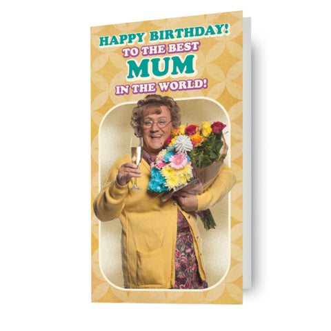 Mrs Brown's Boys 'Best Mum' Birthday Card