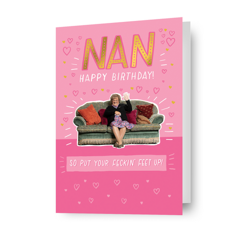 Mrs Brown's Boys 'Nan' Birthday Card